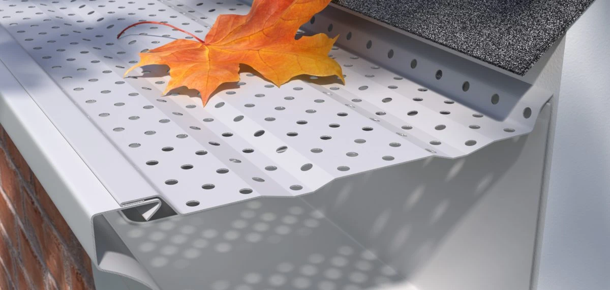 Certified Roof Replacement Services Seamless gutter guard installation